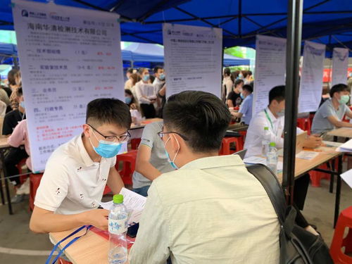 海口京華城 戰疫情 促就業 大型招聘會今天圓滿舉行,下一場4月25日,約嗎